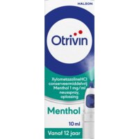 Otrivin XylometazolineHCI 1 mg/ml menthol