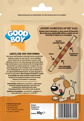 pdp-image-Good boy Lekkere kauwsticks kip met kaas