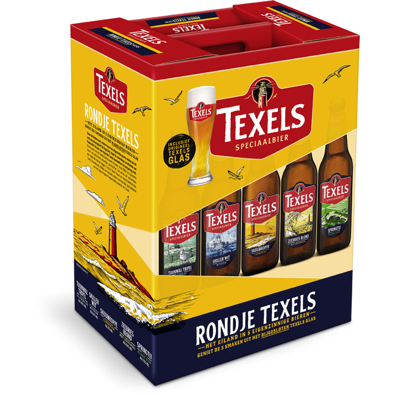 Een afbeelding van Texels Rondje texels bier 5-pack