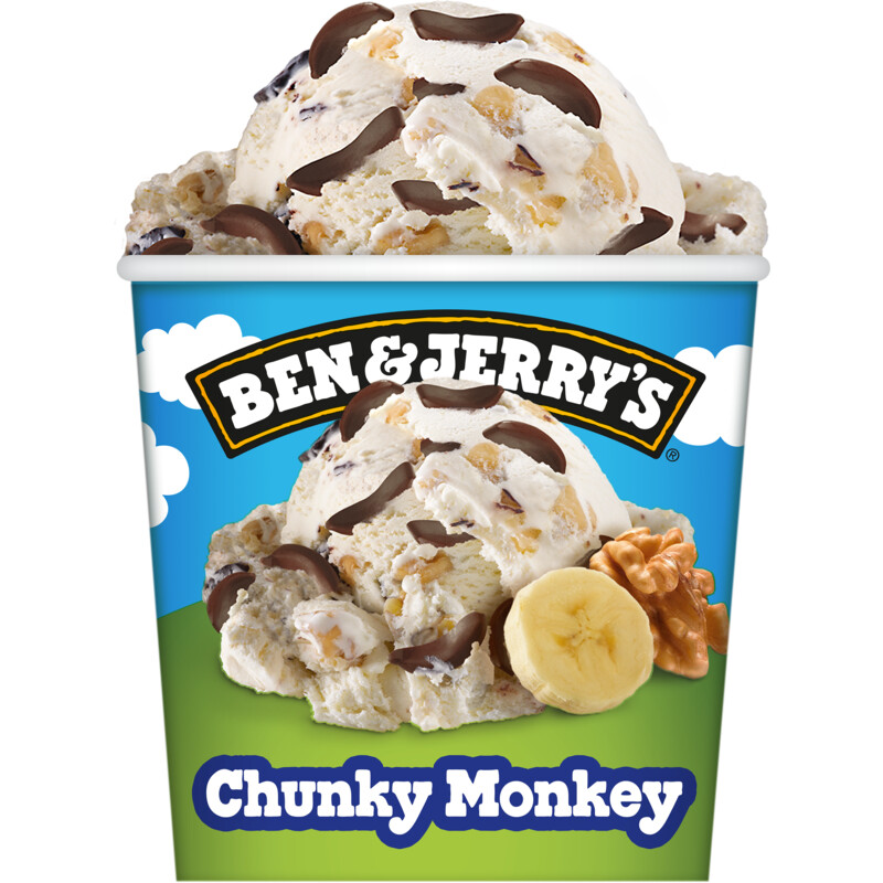 Een afbeelding van Ben & Jerry's Chunky monkey