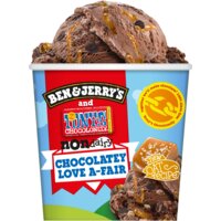 Ben & Jerry's Non-dairy tony's chocolonely love a-fair
