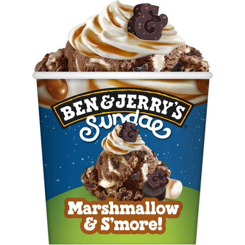 Een afbeelding van Ben & Jerry's Marshmallow & s'more