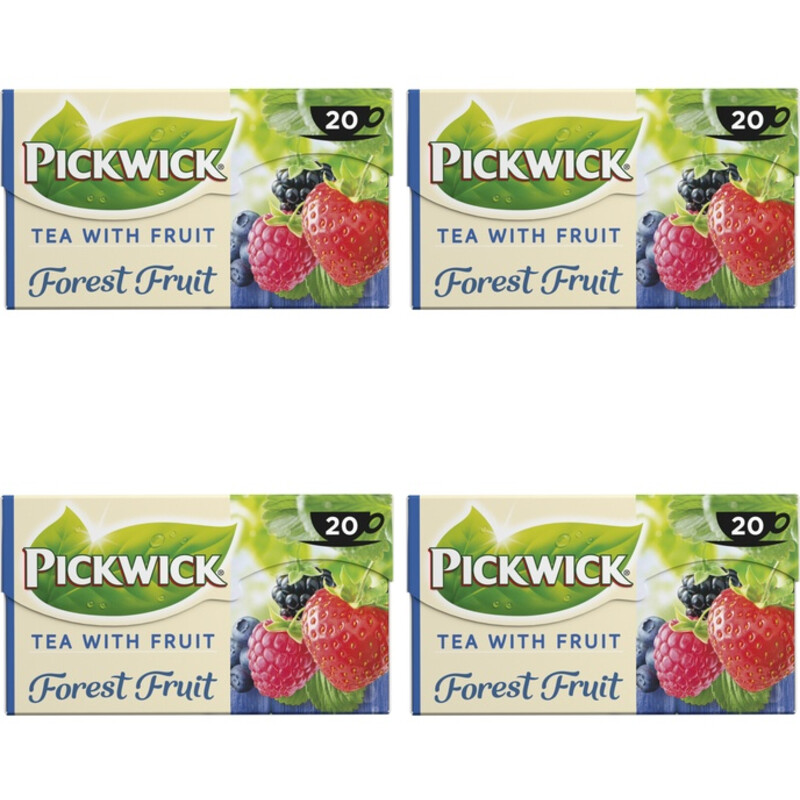 Een afbeelding van Pickwick bosvruchten thee 4-pack