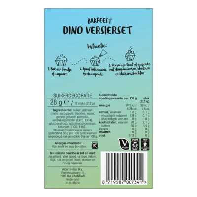 pdp-image-AH Bakfeest versierset dino