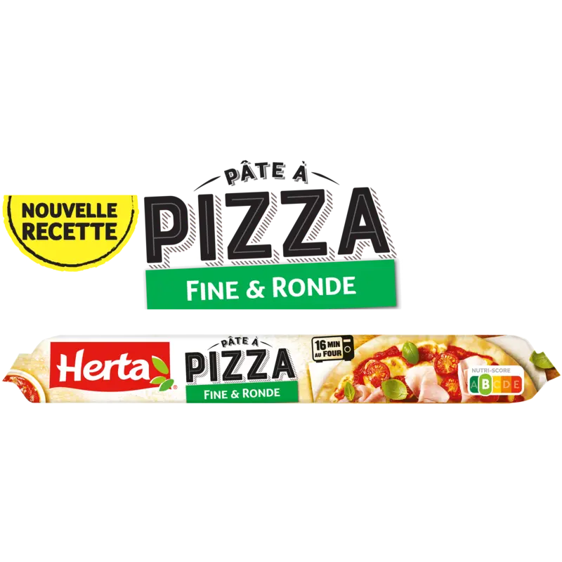 Herta Pizzadeeg dun & rond