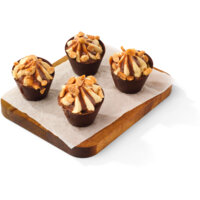 Een afbeelding van AH Mini choco caramel peanuts cups