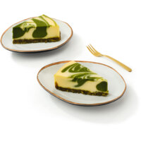 Een afbeelding van AH Pistache cheesecake puntjes