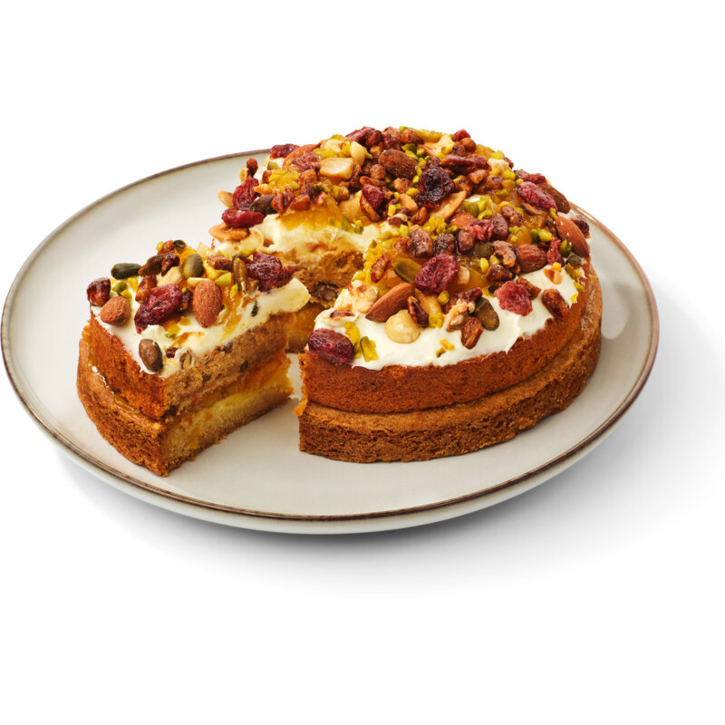 Een afbeelding van AH Excellent Luxe carrotcake met noten