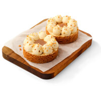 Een afbeelding van AH Hazelnootsmaak karamel gebakjes