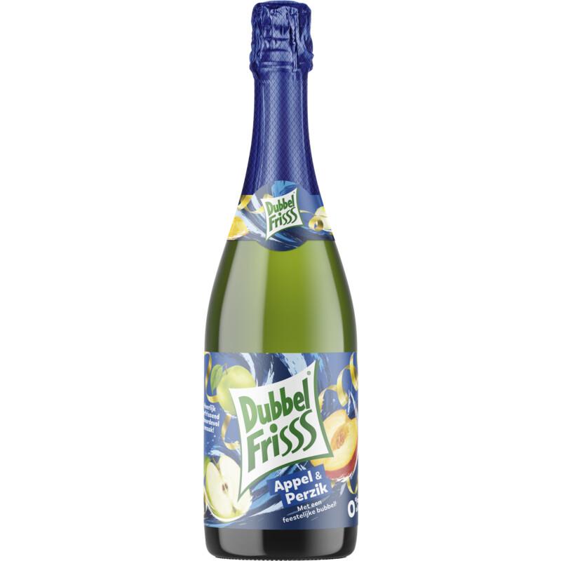 Een afbeelding van DubbelFrisss Bubbelfrisss 0% champagne