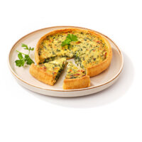 Een afbeelding van AH Quiche spinazie geitenkaas
