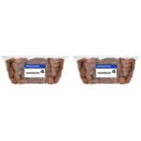 Een afbeelding van AH Geroosterde amandelen 2-pack