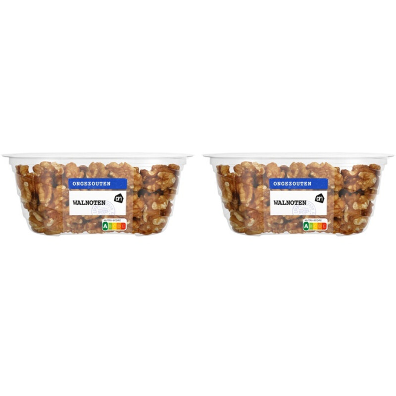 Een afbeelding van AH Walnoten ongezouten 2-pack