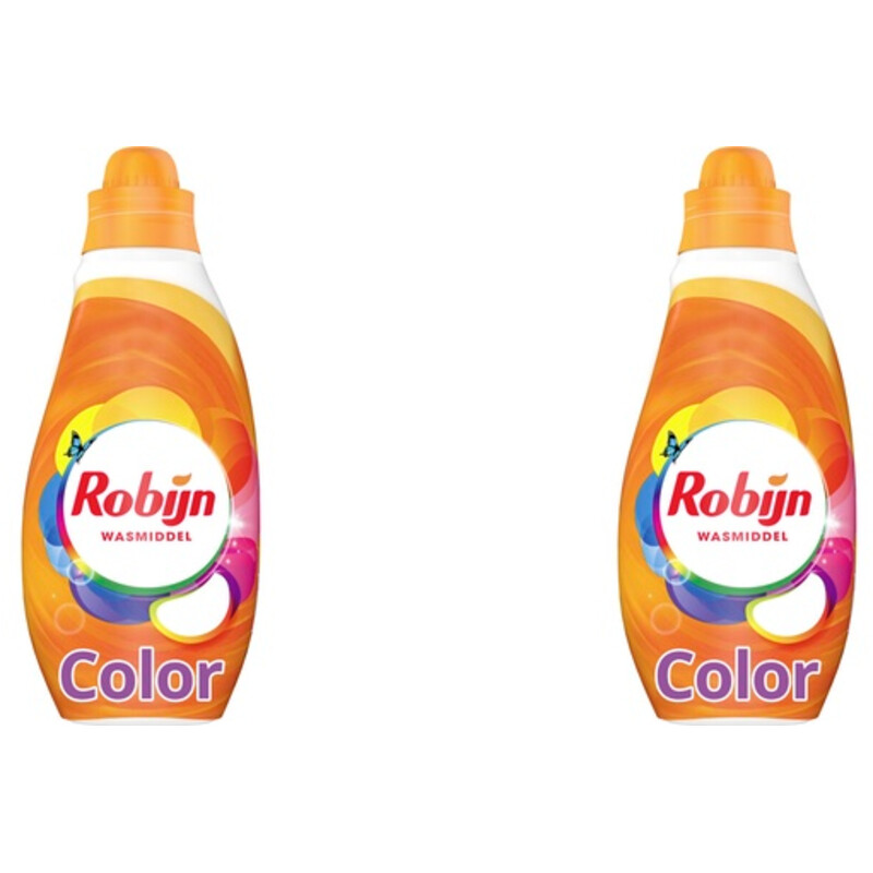 Een afbeelding van Robijn Wasmiddel Kleur 2-pack