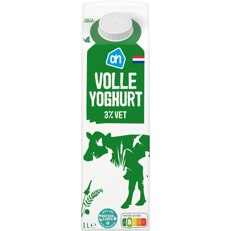 Een afbeelding van AH Volle yoghurt
