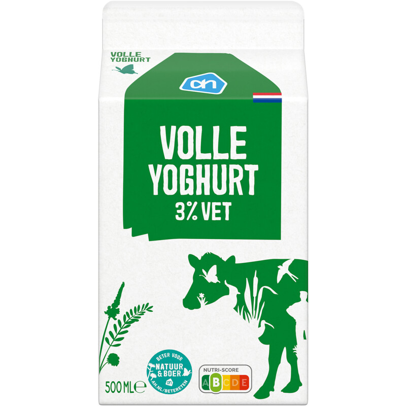 Een afbeelding van AH Volle yoghurt