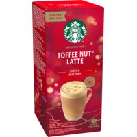 Een afbeelding van Starbucks Toffee nut latte oploskoffie