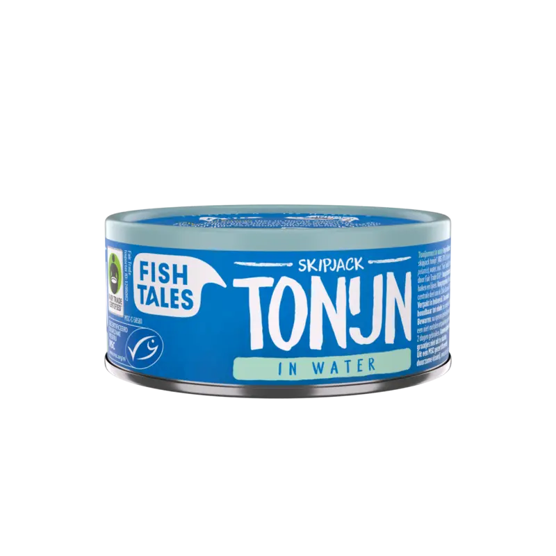Fish Tales Skipjack tonijn in water