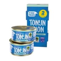 Fish Tales Skipjack tonijn in water 2-pack