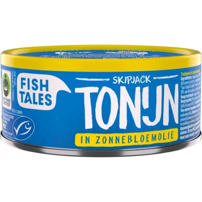 pdp-image-Fish Tales Skipjack tonijn in zonnebloemolie