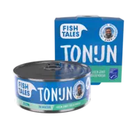 Fish Tales Tonijn in water zonder toegevoegd zout