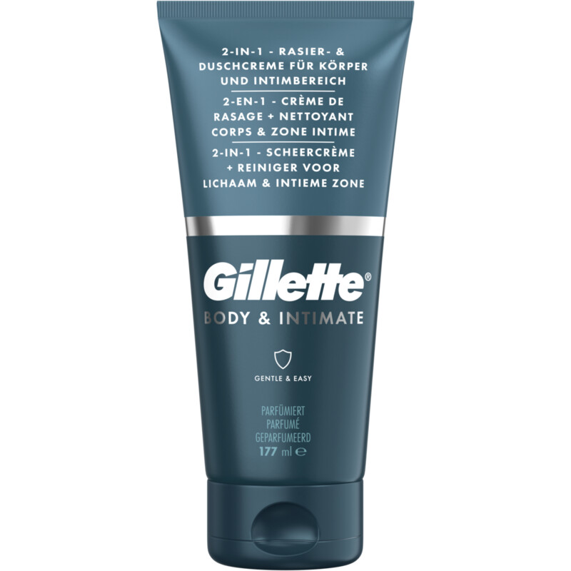 Een afbeelding van Gillette Intimate 2-1 scheercrème + reiniger