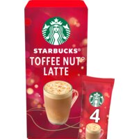 Een afbeelding van Starbucks Toffee nut latte oploskoffie