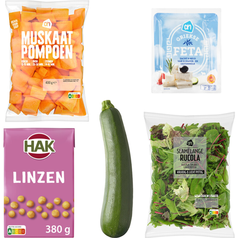 Een afbeelding van Hak Salade met linzen maaltijdpakket