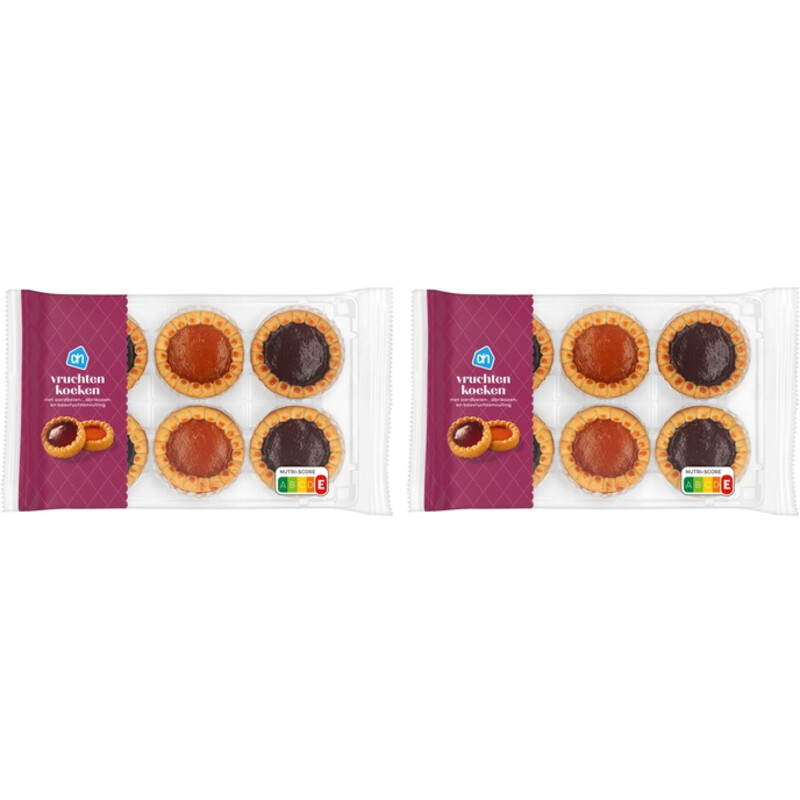 Een afbeelding van AH Vruchtenkoeken 2-pack