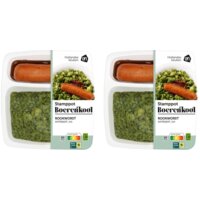Een afbeelding van AH stamppot boerenkool rookworst 2-pack