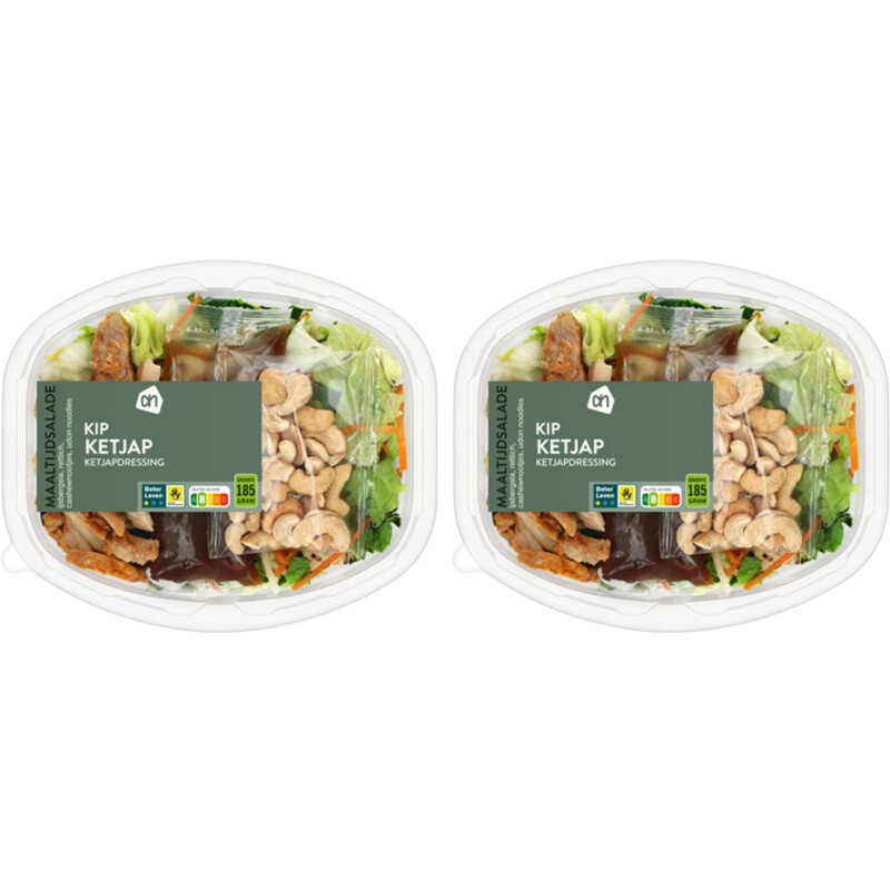 Een afbeelding van AH Maaltijdsalade kip ketjap 2-pack