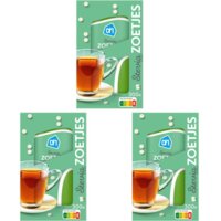 Een afbeelding van AH Stevia zoetjes 3-pack