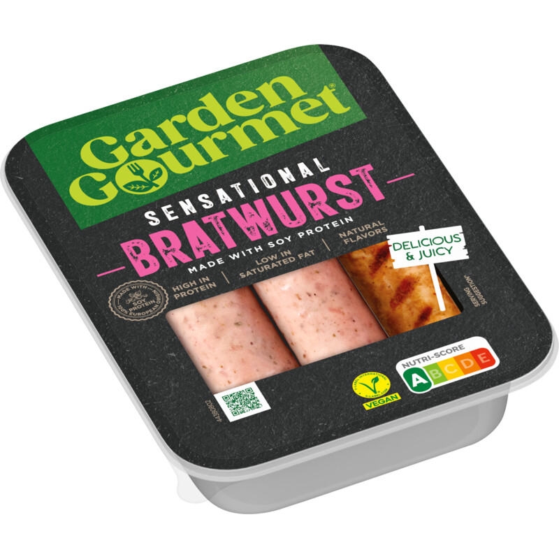 Een afbeelding van Garden Gourmet Sensational bratwurst