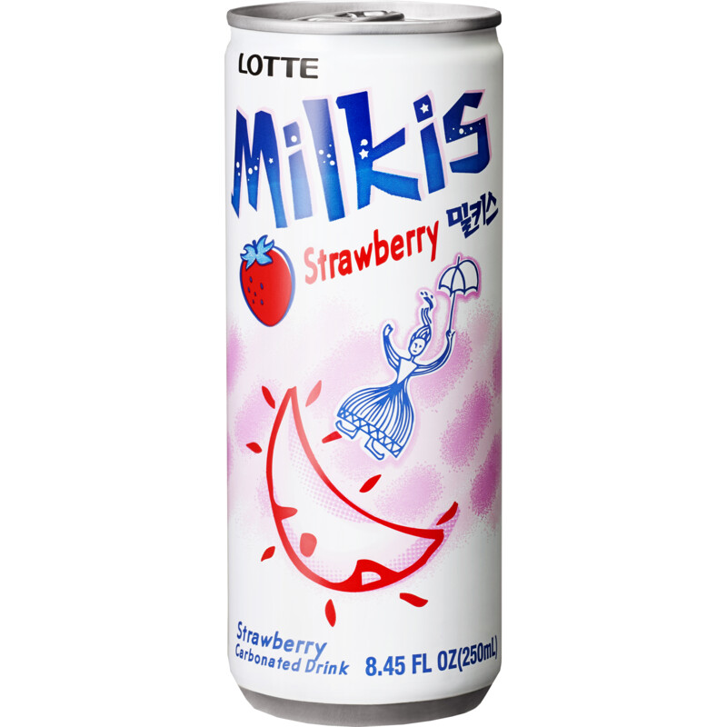 Een afbeelding van Lotte Milkis strawberry