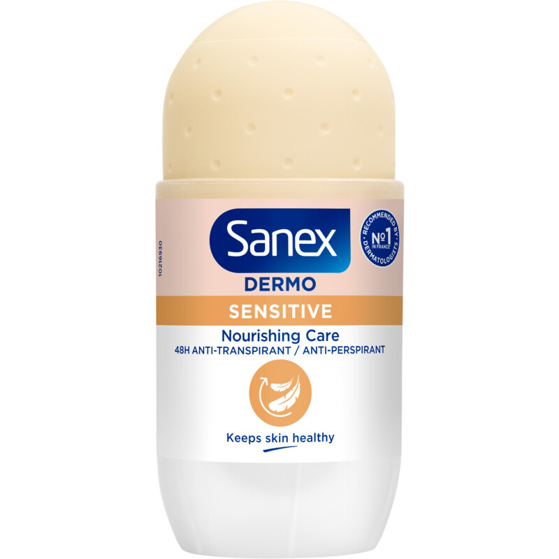 Een afbeelding van Sanex Dermo sensitive deodorant roller