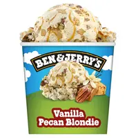 Ben & Jerry's Vanilla pecan blondie