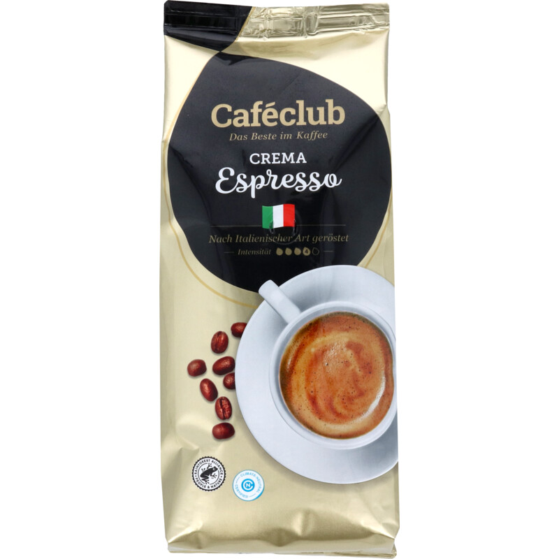Een afbeelding van Caféclub Kaffeebohnen espresso classico