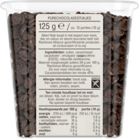 Een afbeelding van AH Puur chocolade druppels