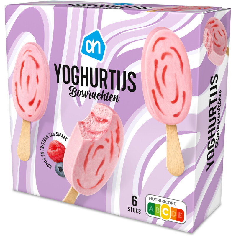 Een afbeelding van AH Yoghurtijs bosvruchten