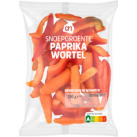 Een afbeelding van AH Snoepgroente paprika wortel