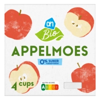 AH Biologisch Appelmoes 0% suiker toegevoegd