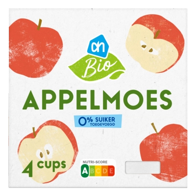 pdp-image-AH Biologisch Appelmoes 0% suiker toegevoegd