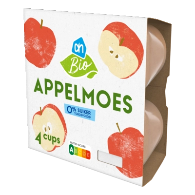 pdp-image-AH Biologisch Appelmoes 0% suiker toegevoegd