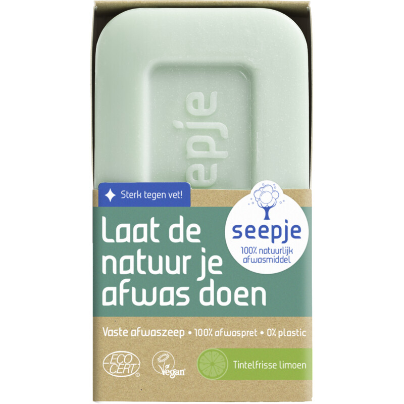 Een afbeelding van Seepje Vaste afwaszeep tintelfrisse limoen
