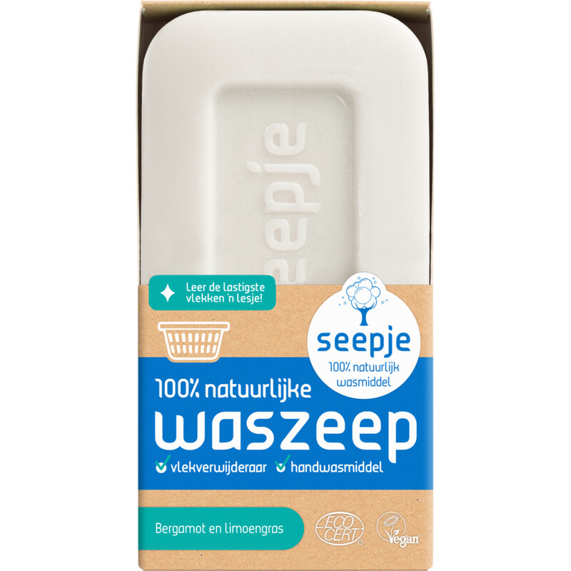 Een afbeelding van Seepje Waszeep bergamot en limoengras
