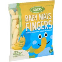 Een afbeelding van Sore Baby maisfingers banaan 6m+