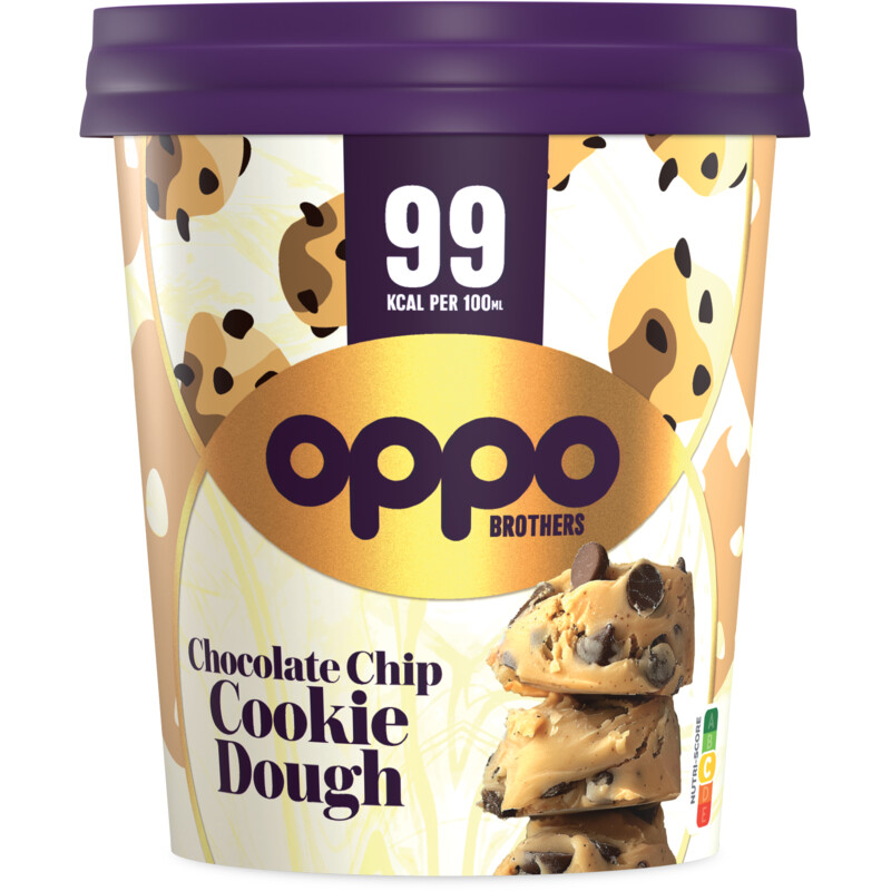 Een afbeelding van Oppo Brothers Chocolate chip cookie dough