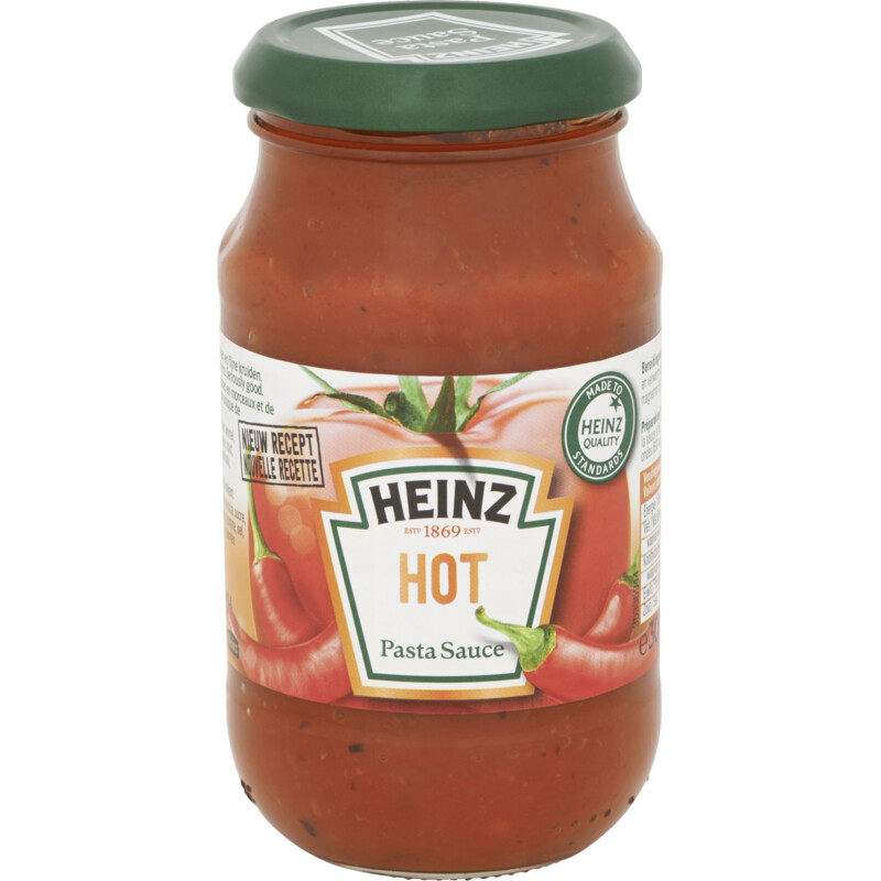 Een afbeelding van Heinz Hot pasta sauce