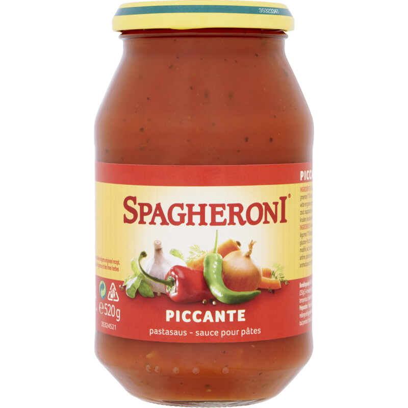 Een afbeelding van Spagheroni Piccante