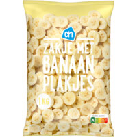 Een afbeelding van AH Zakje met banaan plakjes